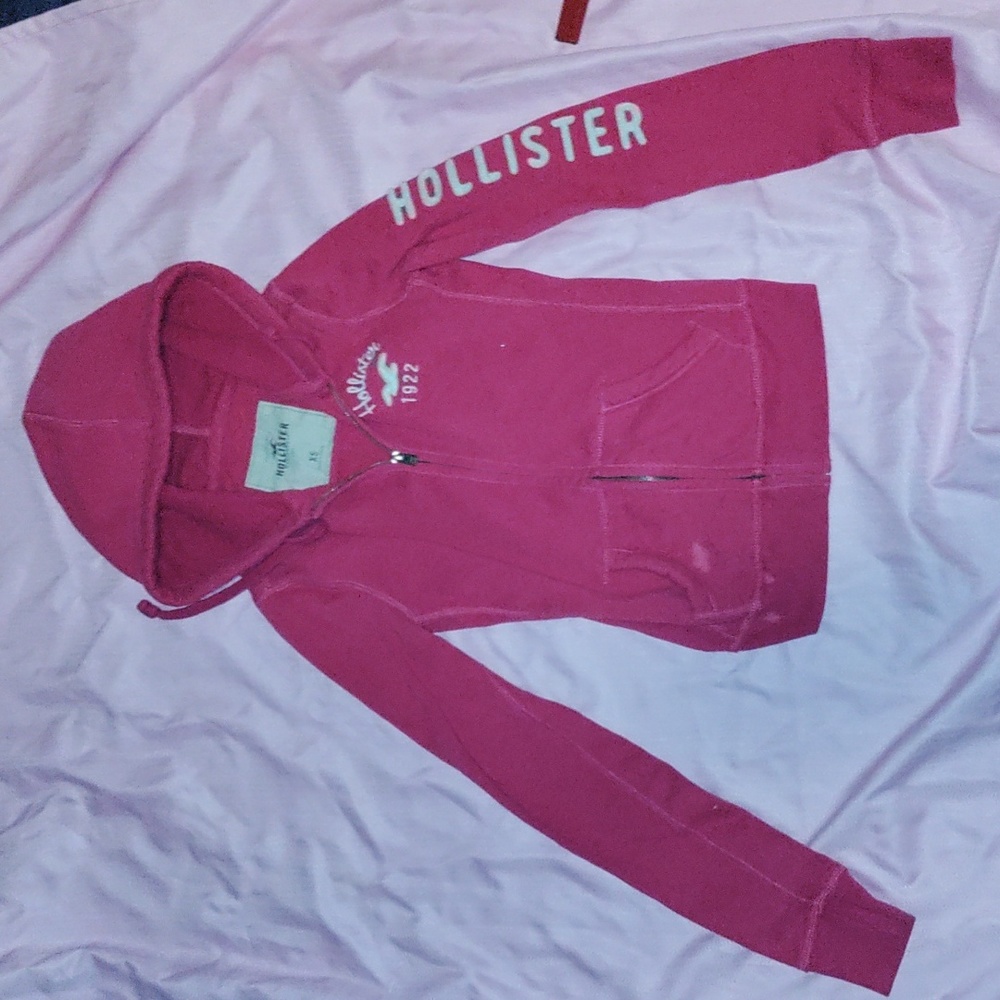 Hollister XS Pink Jacket